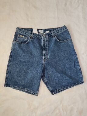 Calvin Klein Dark Blue Denim Shorts